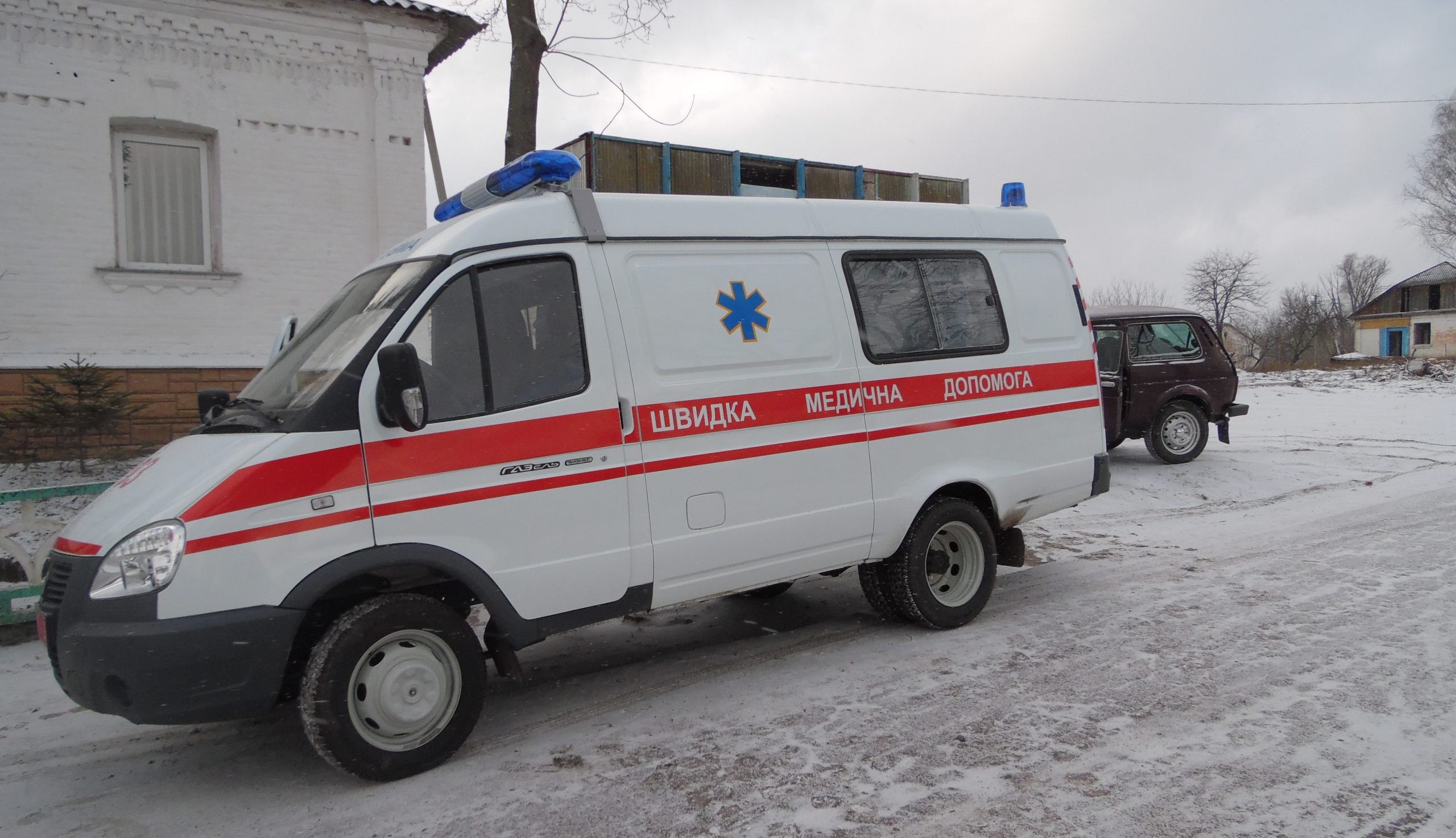 Ambulance in Shalyhyne community