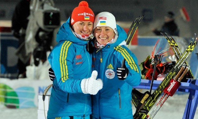 Valentyna and Vita Semyrenky