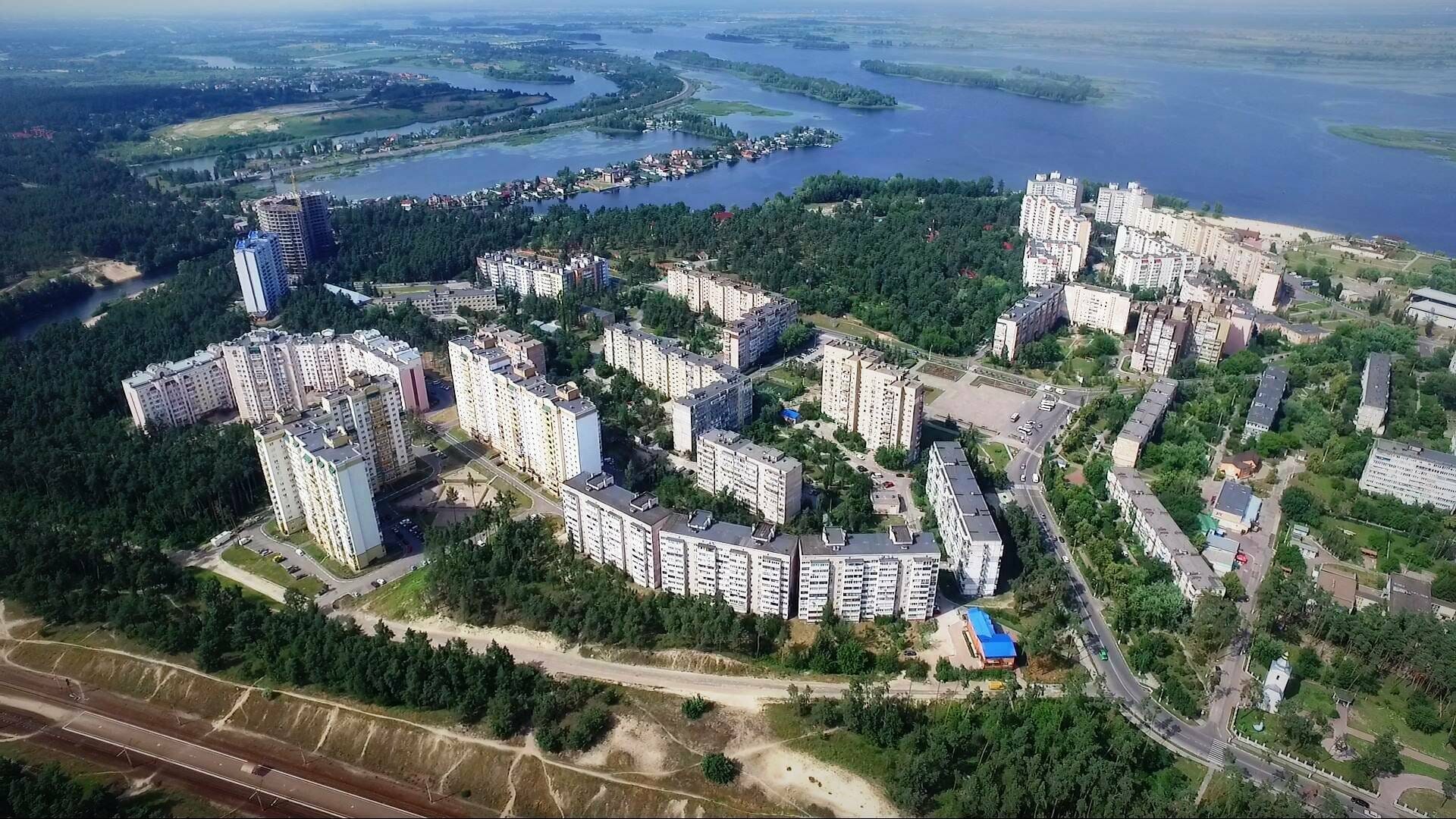 Ukrainka from a bird's eye view