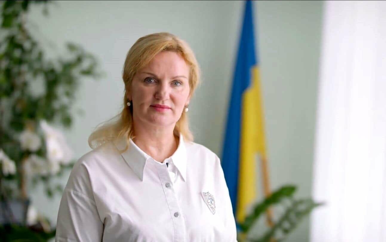 Galina Minayeva the mayor of Chuhuiv