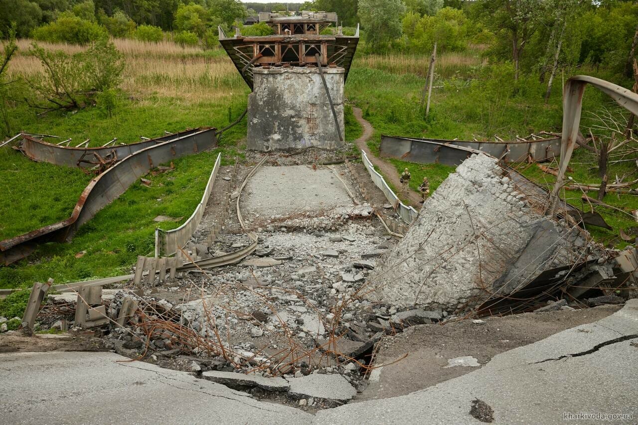 Two bridges were destroyed in the community