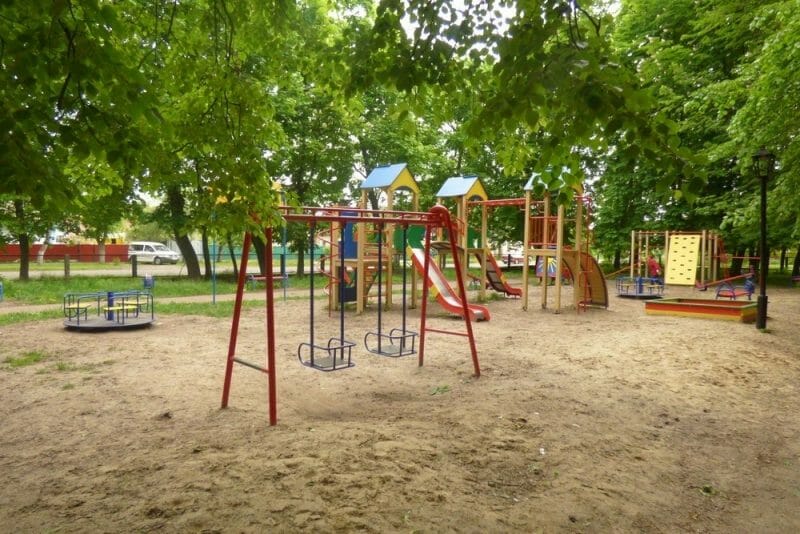 Local playground/ source: Borzna Town Council 