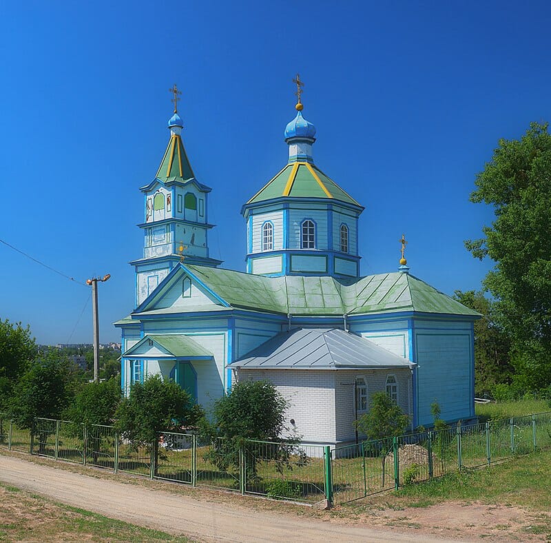 Church of Saint Nicholas in Stanyshivka. 