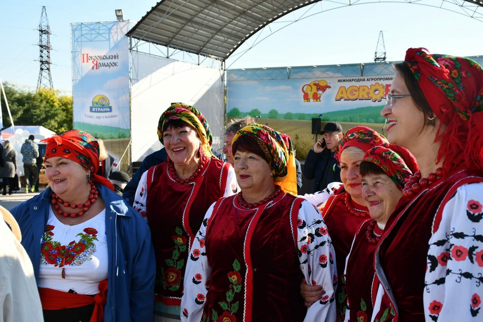 Cultural workers at the Pokrovsky Fair  