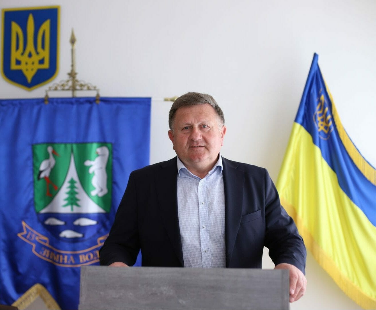 Volodymyr Hutnyk, Headman of the Zymna Voda Territorial Community