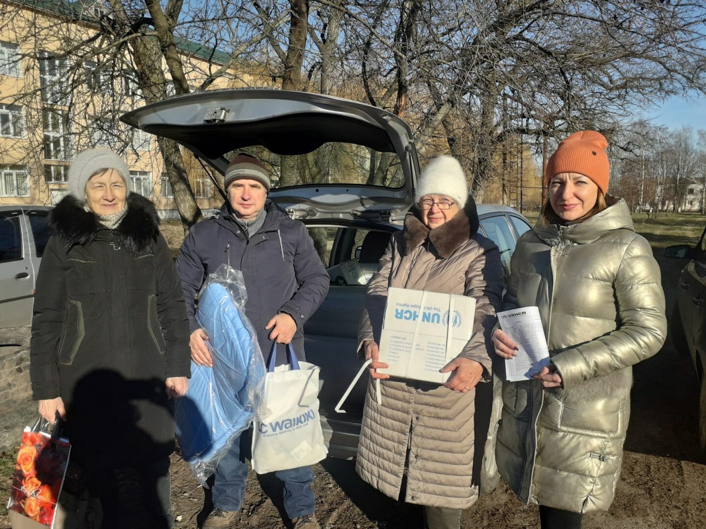 Humanitarian aid from the Chernihiv branch ROKADA of the UN Executive Partner.