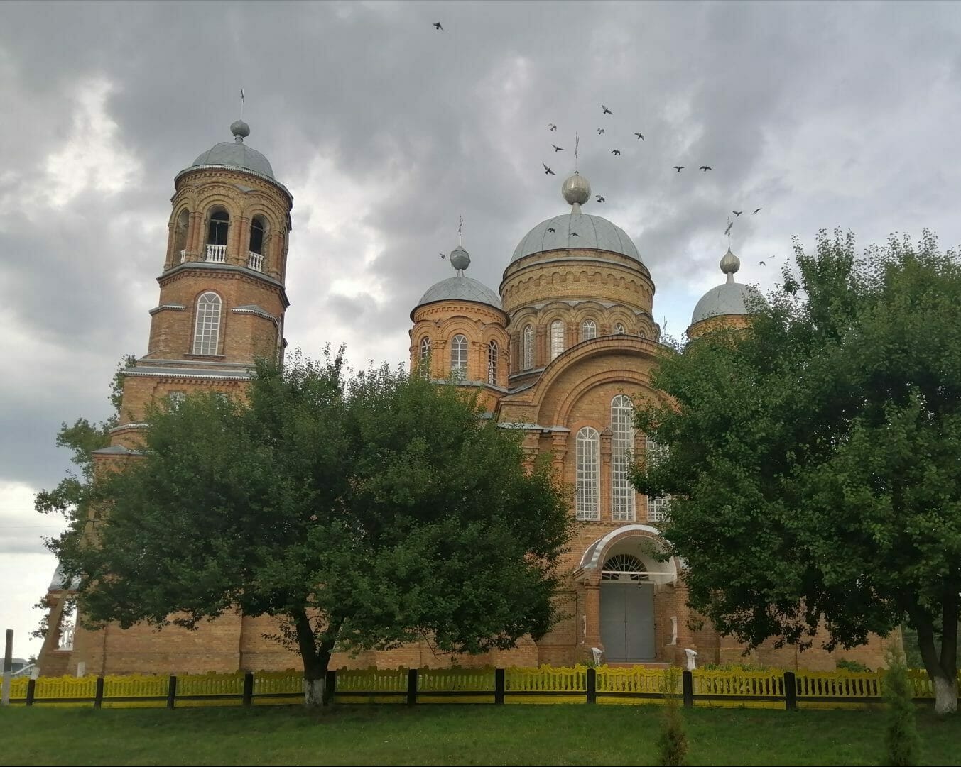Intercession Church in the village of Antonivka. 