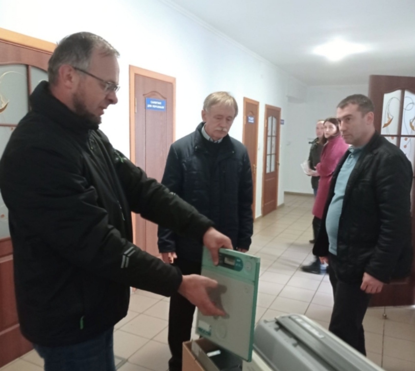Medical equipment provided for the Liubeshiv Multipurpose Hospital by sponsors from Germany