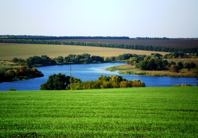 Syniukha River. 