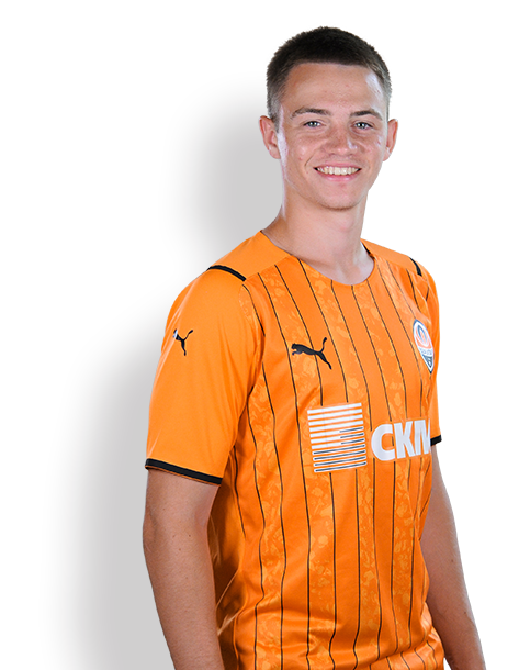 Oleh Pushkarev, a trainee of FC Lokomotyv Podilsk, joined the Shakhtar Academy in 2017 